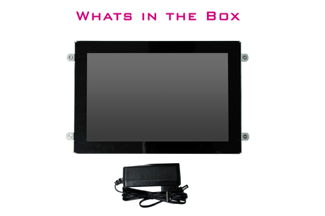 10.1" Open Frame Capacitive Touch Display with BrightSign Built-In (MBS-1080C-OF-POE, MBS-1080C-OF)